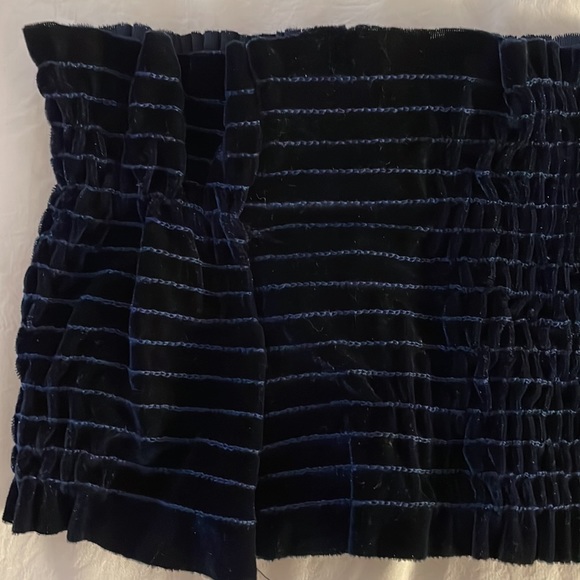 3 For $30 - LF Navy Velvet tube top - Picture 4 of 4